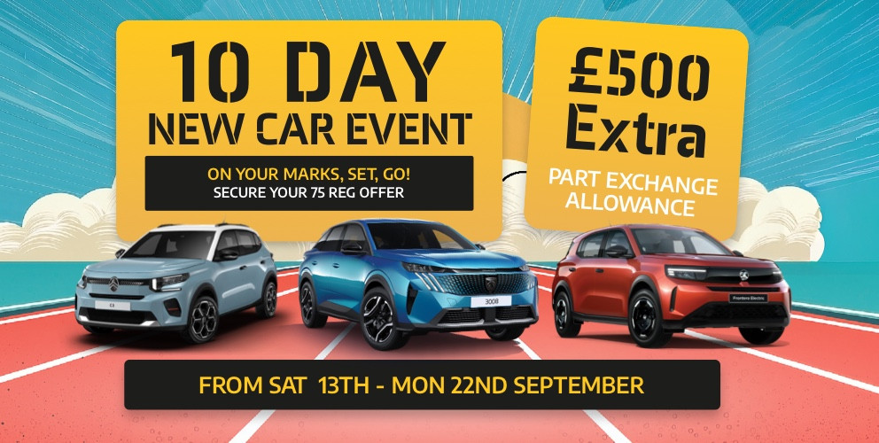 10 Day New Car Event