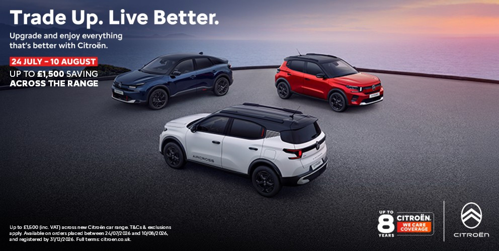 Citroën Sales Event - Save up to £1,500