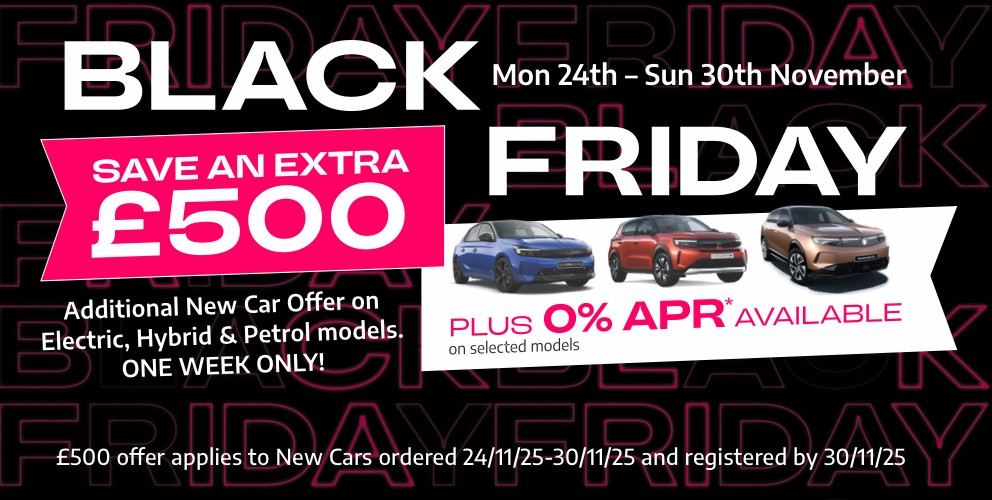 Vauxhall Black Friday Offers