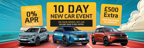 10 Day New Car Event