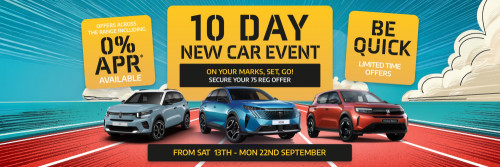 10 Day New Car Event