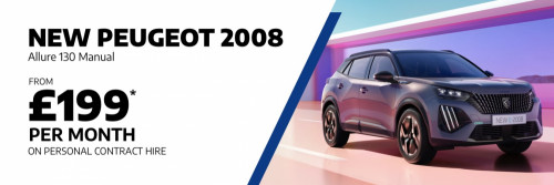 New Peugeot 2008 - £199 Per Month