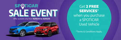 SPOTiCAR Event - Two FREE Services