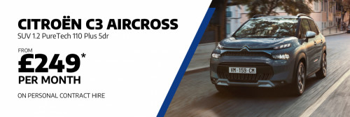 New Citroën C3 Aircross - £249 Per Month