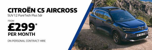 New Citroën C5 Aircross - £299 Per Month
