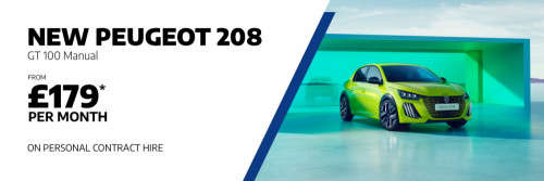 New Peugeot 208 - £179 Per Month