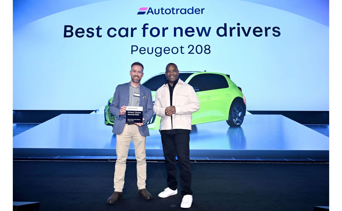 Peugeot 208 Named 'Best Car for New Drivers' at the Auto Trader 2026 Drivers' Choice Awards