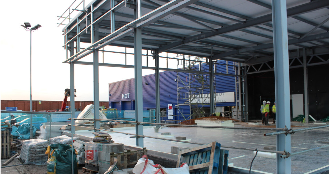 Robins & Day Peugeot Manchester Redevelopment