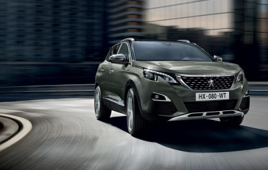 The Peugeot 3008 SUV wins "Best Mid-Sized SUV"