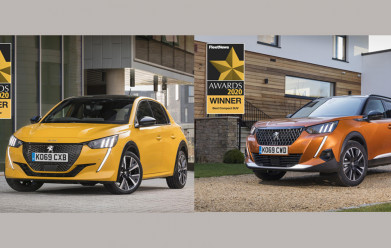 ALL-NEW PEUGEOT 208 AND 2008 SUV WIN AT FLEET NEWS AWARDS 2020