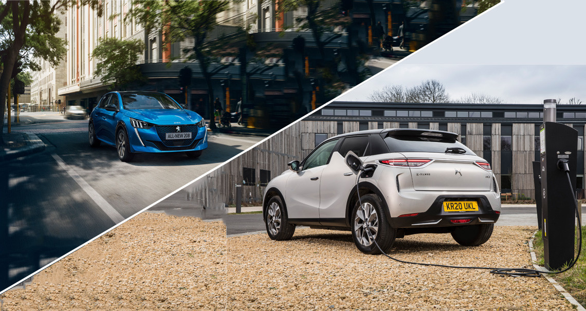 PEUGEOT & DS COVER THE CHARGE-DIFFERENCE TO MAINTAIN £3,500 ELECTRIC VEHICLE FUNDING