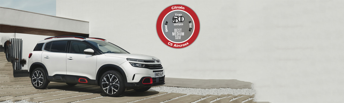 A PODIUM AND TWO CATEGORY WINS FOR CITROËN IN THE 2020 DIESELCAR & ECOCAR MAGAZINE ‘TOP 50’