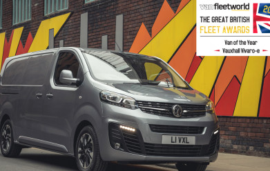 Vauxhall Vivaro-e wins Van of the Year at Van Fleet World Awards