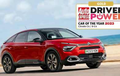 Citroën C4 and ë-C4 named ‘Car of the Year’ in Driver Power survey 2023.