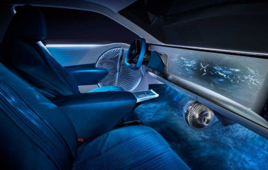 The future of DS Automobiles' interiors is revealed with the M.I 21