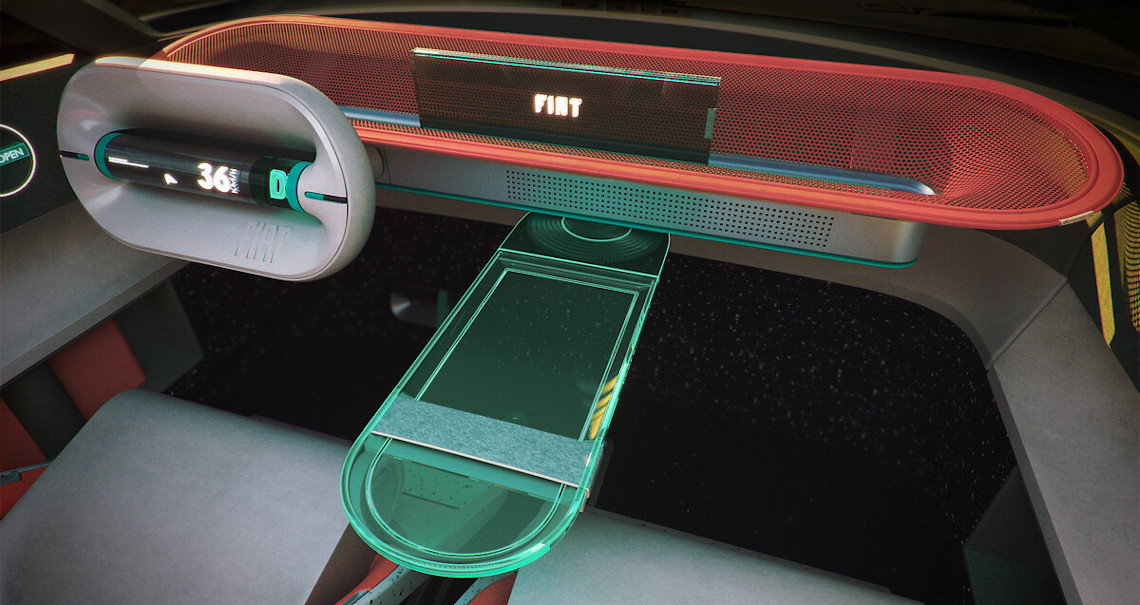 The design marker for the future of Fiat - celebrating a century of Lingotto