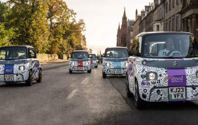 Citroën Ami goes on a 7 city tour