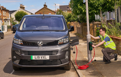 Charging On The Job: Tradespeople Can Charge Electric Vans To Cover Weekly Mileage In Breakfast Breaks Alone