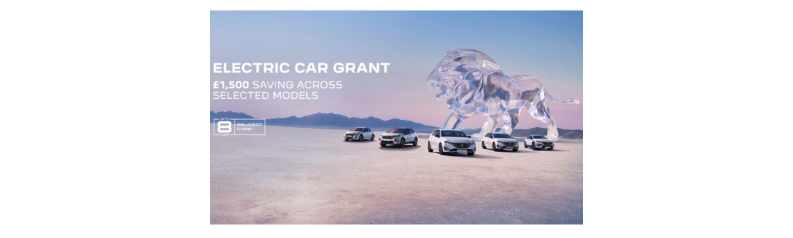 Peugeot Announces First Models Eligible For £1,500 Electric Car Grant