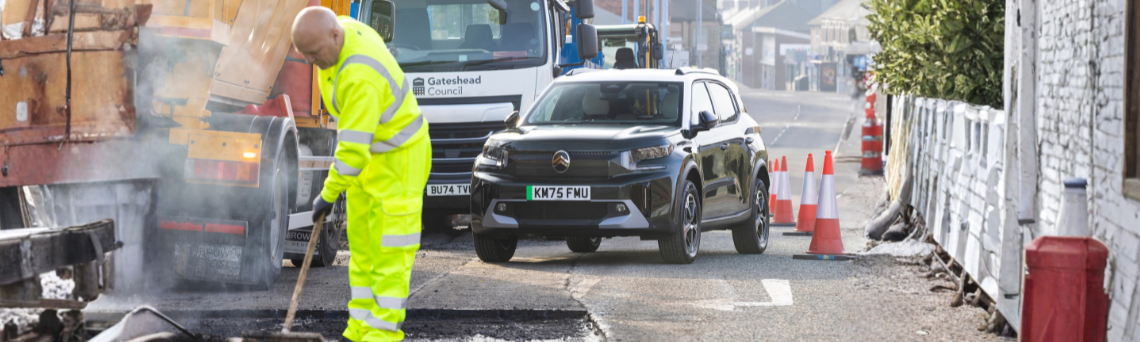Citroën funds pothole repair as 1 in 20 UK roads found to be in need of urgent attention