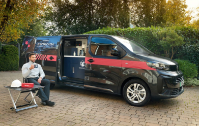Vauxhall Vivaro Electrici-Tea – The Ultimate Tea-Making Van for Tradespeople on the Go