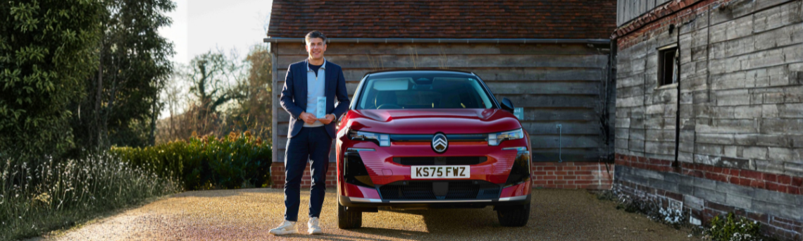Citroën C5 Aircross wins Company Car and Van “SUV of the Year” award.