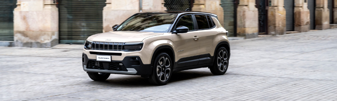 Jeep® Avenger Full-Electric Eligible for UK Government Electric Car Grant