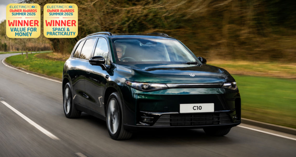 Leapmotor C10 Scoops Double Honours in Electric Road UK EV Owners Poll Awards Summer 2026