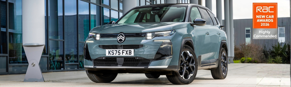 Citroën’s C3 Aircross and C5 Aircross Highly Commended in RAC New Car Awards 2026