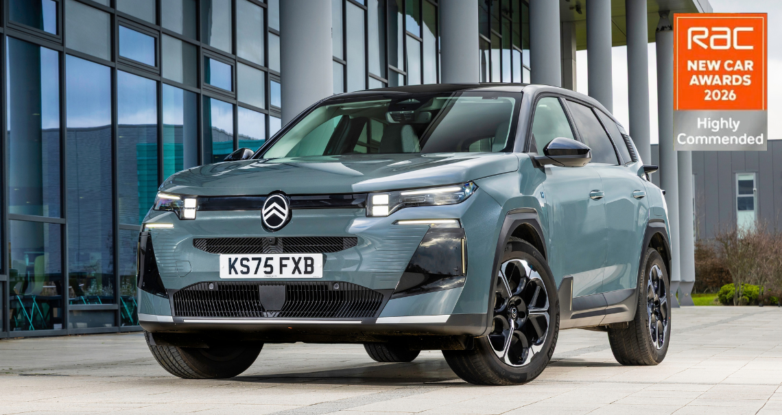 Citroën’s C3 Aircross and C5 Aircross Highly Commended in RAC New Car Awards 2026